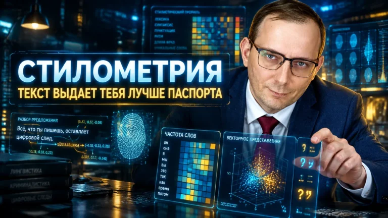 Стилометрия: как твоя манера письма выдаёт тебя лучше паспорта