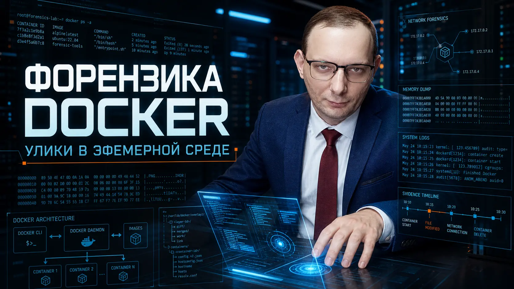 Форензика контейнеров Docker: улики в эфемерной инфраструктуре