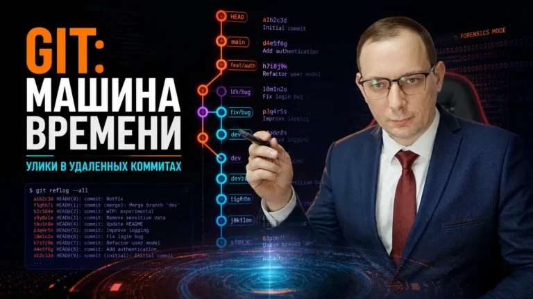Git как машина времени: репозитории, которые помнят всё, что ты пытался стереть