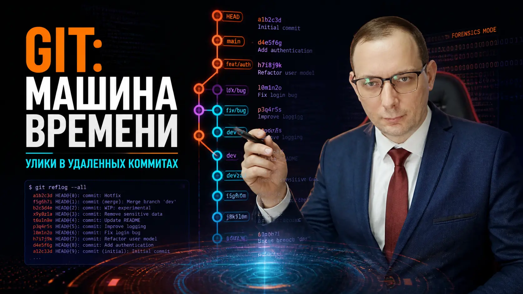 Git как машина времени: репозитории, которые помнят всё, что ты пытался стереть