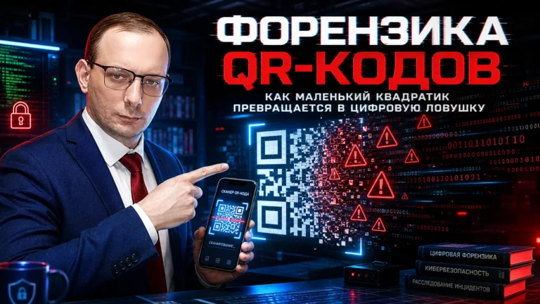 Форензика QR-кодов: как маленький квадратик превращается в цифровую ловушку