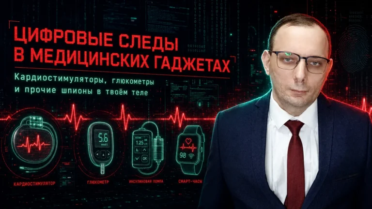 Цифровые следы в медицинских гаджетах: кардиостимуляторы, глюкометры и прочие шпионы в твоём теле