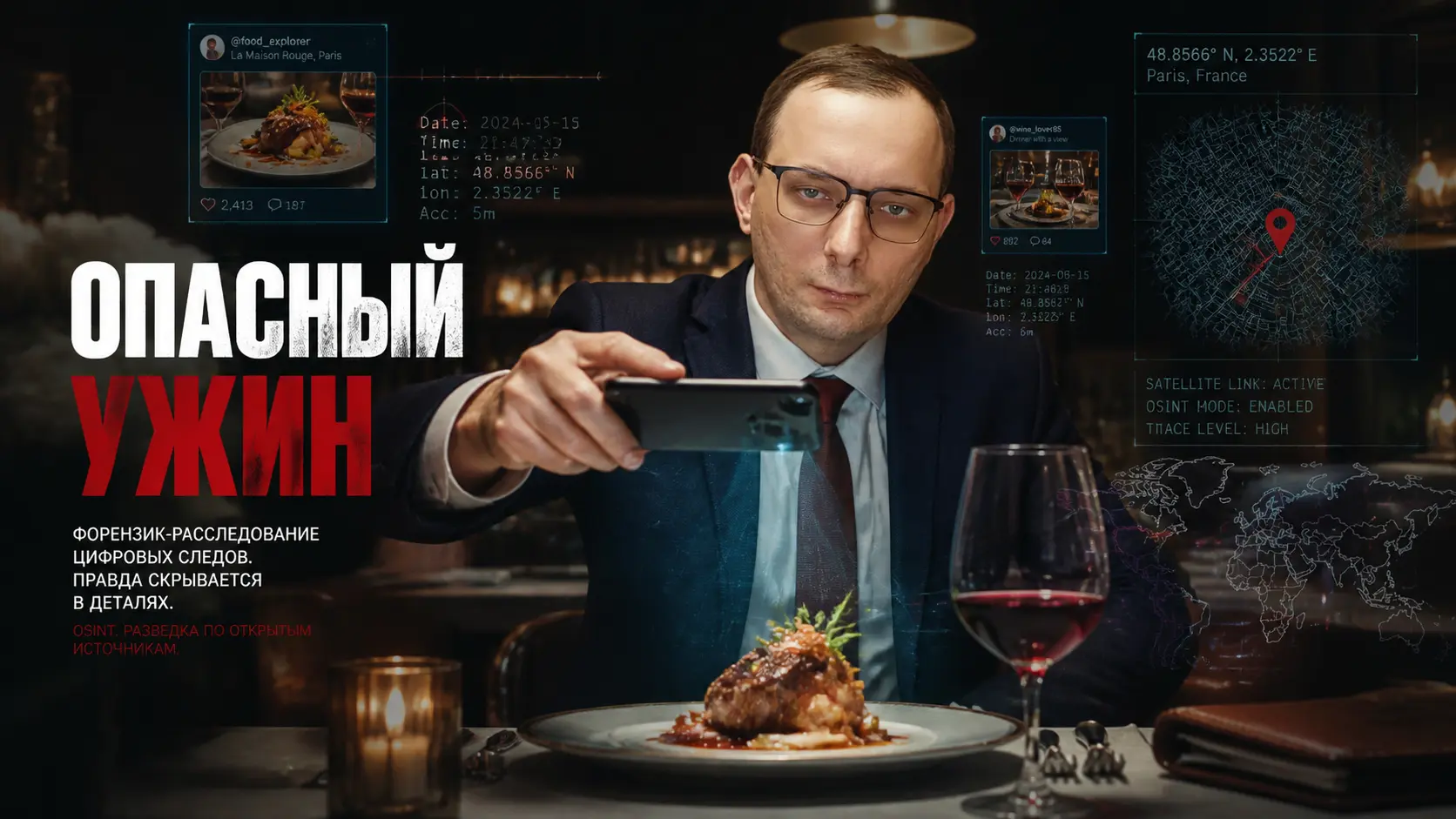 OSINT через фотографии еды: как ресторанный нельзяграм выдаёт маршруты, связи и распорядок дня
